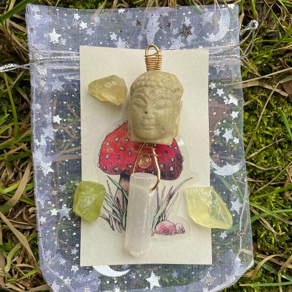 Wire Wrapped Third Eye Charm - Picture 2 of 6